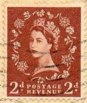 Stamps United Kingdom -  ISABEL