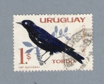 Stamps Uruguay -  Tordo