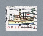 Stamps United States -  Barco