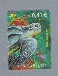 Stamps France -  Tortuga