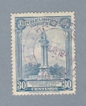 Stamps Paraguay -  Monumento a los Heroes de ytordro. Elocuencia material de la gratitud pública