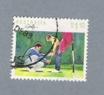Stamps Australia -  Golf
