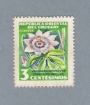 Sellos de America - Uruguay -  Flor Pasionaria