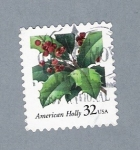Stamps United States -  American Holly