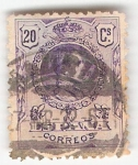 Stamps : Europe : Spain :  Alfonso XIII, Tipo Medallón. - Edifil 273