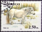 Stamps Asia - Azerbaijan -  Caballo