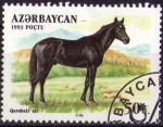 Sellos del Mundo : Asia : Azerbaijan : Caballo