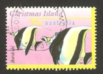 Sellos de Oceania - Australia -  Islas Christmas - vida marina