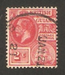 Stamps Europe - Guyana -  Guyana británica - george V