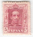 Stamps Europe - Spain -  Alfonso XIII, Tipo Vaquer. - Edifil 312