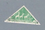 Stamps : Africa : Chad :  Timbre Taxe