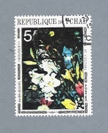 Stamps : Africa : Chad :  Jhon Brueghel. Bouquet