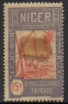 Stamps Africa - Niger -  Agricultor regando