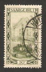 Stamps France -  sarre - fuente de san juan en sarrebruck 