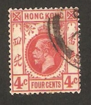 Stamps Asia - Hong Kong -  george V