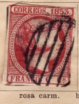 Stamps Europe - Spain -  Isabel II Ed 1853