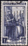 Stamps Italy -  Italia 1950 Scott 550 Sello Trabajos L'Officina Mecanico Piemonte Usado 