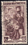 Stamps Italy -  Italia 1950 Scott 553 Sello Trabajos Il Tombolo Abruzzi e Molise Usado 