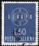 Sellos de Europa - Italia -  Italia 1959 Scott 792 Sello Serie Europa usado