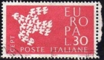 Stamps Italy -  Italia 1961 Scott 845 Sello Serie Europa usado