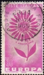 Stamps Italy -  Italia 1964 Scott 894 Sello Serie Europa usado
