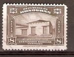 Stamps America - Honduras -  CASA  DONDE  NACIÓ  MORAZÁN