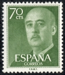 Stamps Spain -  General Franco