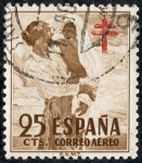 Stamps Spain -  Pro tuberculosos