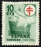 Stamps Spain -  Pro tuberculosos