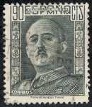 Stamps Spain -  General Franco