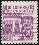 Stamps Spain -  Milenario de Castilla