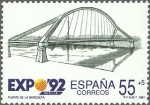 Stamps Spain -  exposicion universal de sevilla 1992