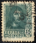 Stamps Spain -  Fernando el Catolico