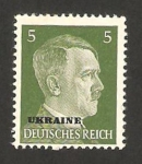 Stamps Ukraine -  hitler