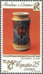 Stamps Spain -  PATRIMONIO ARTISTICO NACIONAL.PORCELANA Y CERAMICA