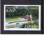 Sellos de Europa - Espa�a -  Edifil  3957  Túnel de Somport por carretera  