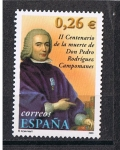 Stamps Spain -  Edifil  3960  II Cen. de la muerte de don Pedro Rodríguez Campomanes.  