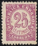 Stamps Spain -  Cifras