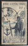 Stamps France -  El general Louis Faidherbe y Francotirador africano