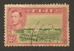 Stamps : Oceania : Fiji :  Edificios gubernamentales