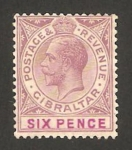 Stamps Gibraltar -  george V