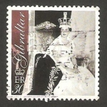 Sellos de Europa - Gibraltar -  50 anivº de la coronación de la reina elizabeth II