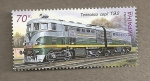 Stamps Europe - Ukraine -  Locomotoras diesel