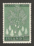 Stamps Europe - Iceland -  Repoblación forestal
