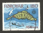 Sellos de Europa - Dinamarca -  islas feroe - isla de mykines