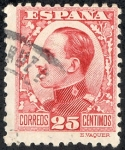 Stamps Spain -  Alfonso XIII