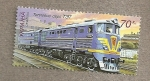 Stamps Ukraine -  Locomotoras diesel