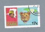 Stamps : Africa : Democratic_Republic_of_the_Congo :  Expedición de Fleuve. Zaire