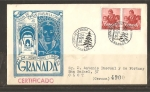 Stamps : Europe : Spain :  Fiesta de San Juan de la Cruz - Granada.