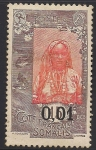 Stamps : Europe : Somalia :  MUJER SOMALI